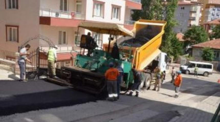 Kırıkkale Belediyesi&rsquo;nde Hedef 40 Bin Ton Asfalt