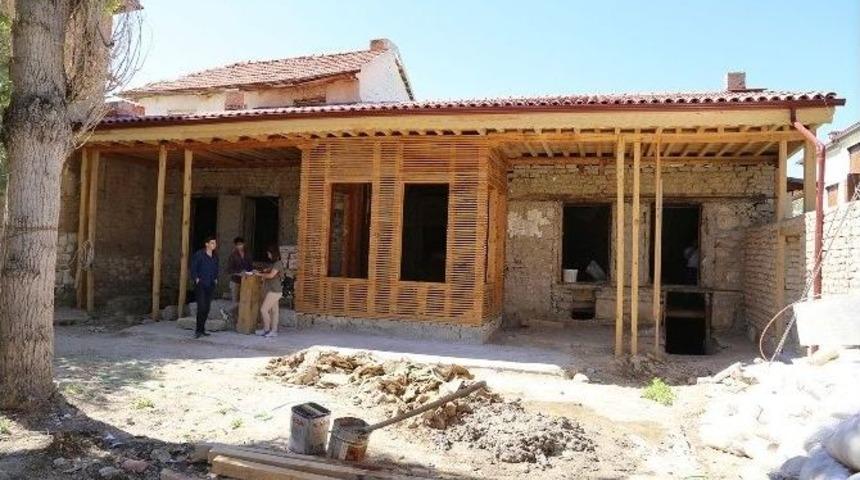 Tarihi Tartanzade Evinde Restorasyon &Ccedil;alışması Başladı