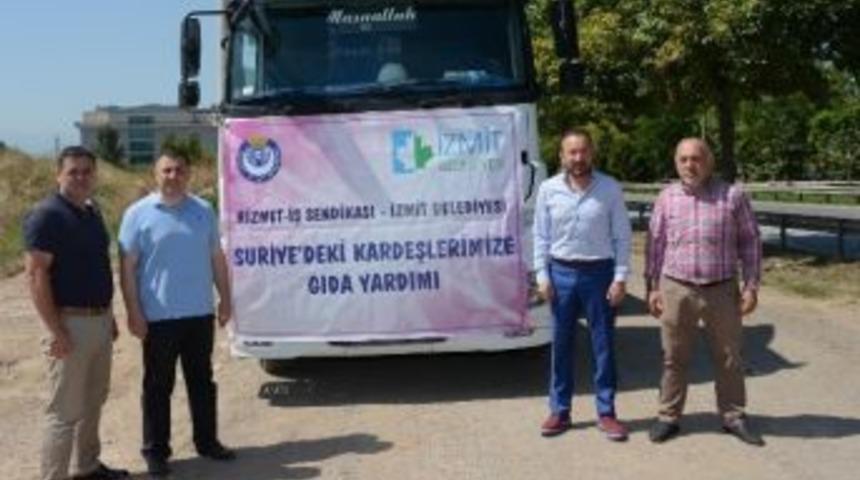 İzmit&rsquo;ten T&uuml;rkmen Dağı&rsquo;na Yardım G&ouml;nderildi
