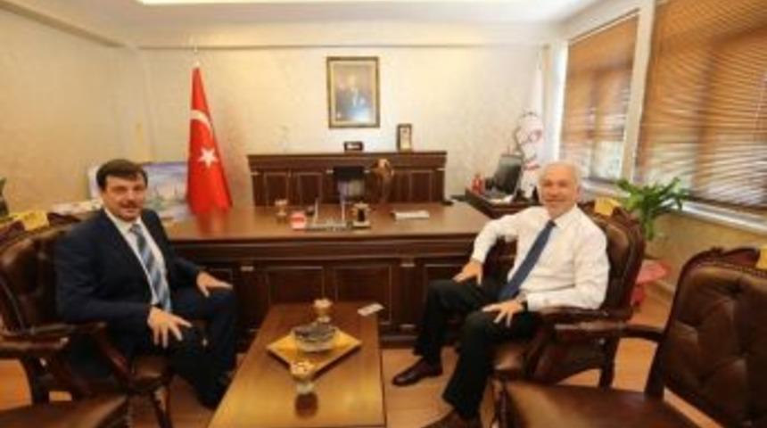 Başkan&rsquo;dan M&uuml;d&uuml;r D&uuml;lger&rsquo;e Ziyaret