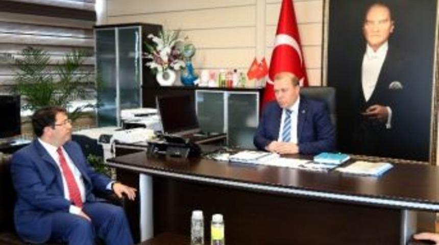 Başkan Yazgı&rsquo;dan, Dsi Genel M&uuml;d&uuml;r Yardımcısı Uzun&rsquo;a Ziyaret