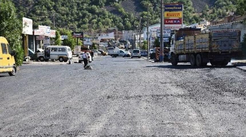 Sanayi Sitesindeki Asfalt &Ccedil;alışmaları Son Aşamaya Geldi