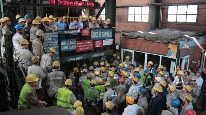 Gmis Y&ouml;netimi Madenciyi Ziyaret Etti