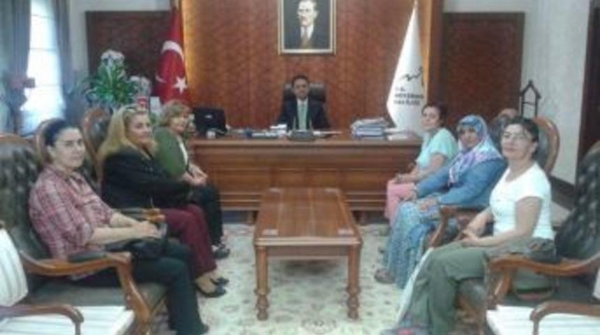 Kapkad Y&ouml;netimi Vali Aktaş&rsquo;ı Ziyaret Etti