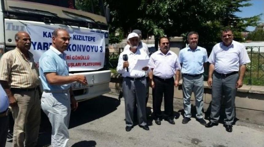 Gönüllü Kültür Kuruluşlarından Mardin Kızıltepe’ye Yardım Eli