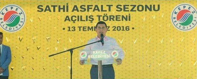 Kepez’de Bu Yıl Hedef 280 Kilometre Asfalt