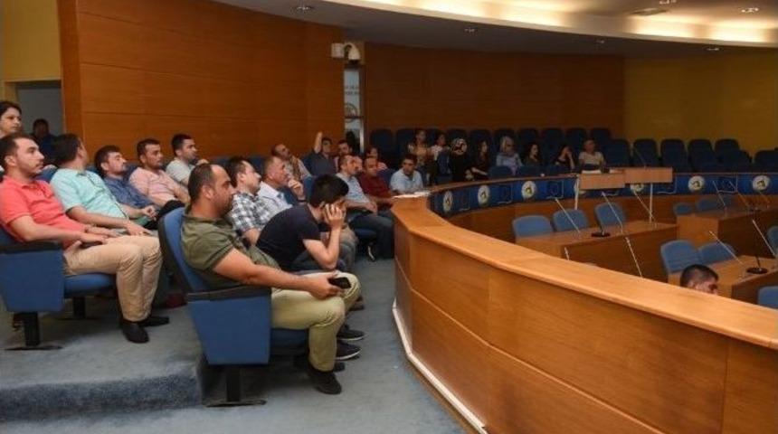 Belediye &Ccedil;alışanlarına İş G&uuml;venliği Eğitimi