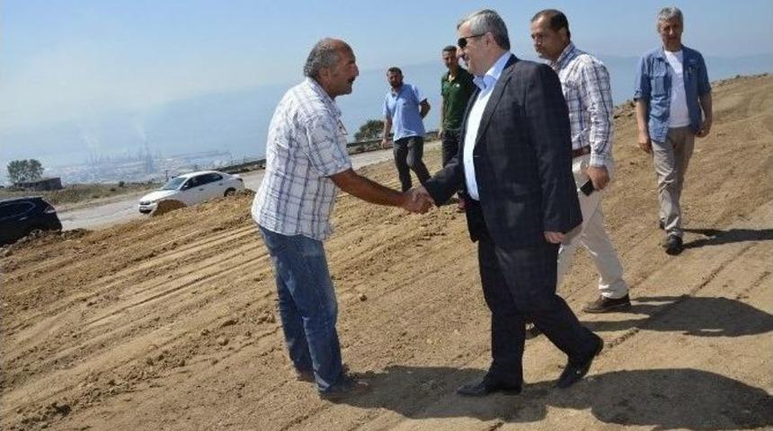 Başkan Baran Hayvan Pazarını İnceledi