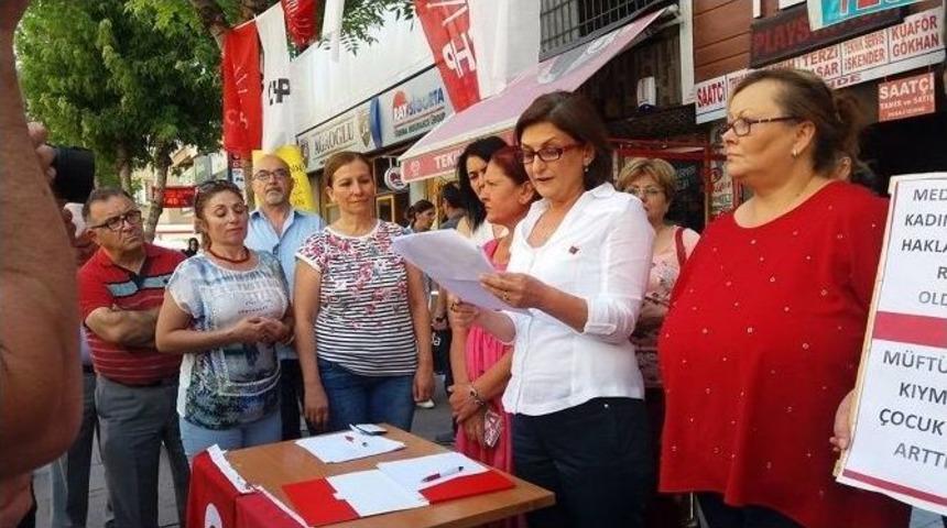 Uşak Chp&rsquo;den İmza Kampanyası