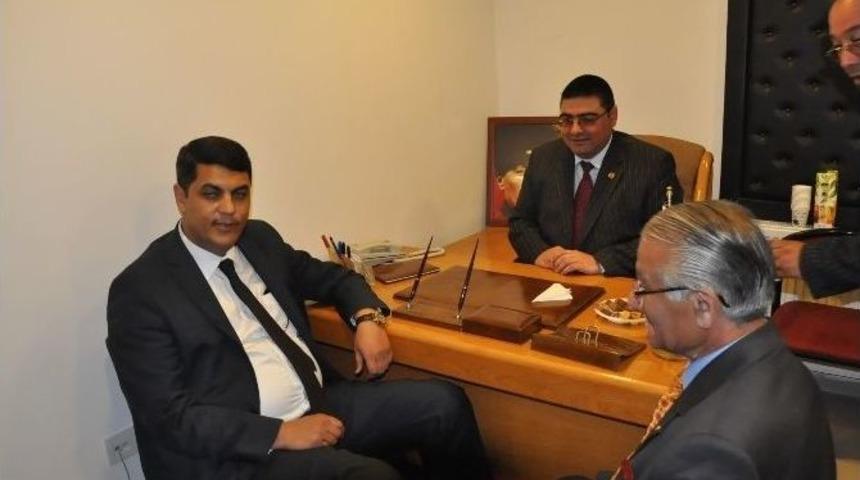 Başkonsolos Süleymanlı’dan Kkdgc Başkanı Daşdelen’e Veda Ziyareti