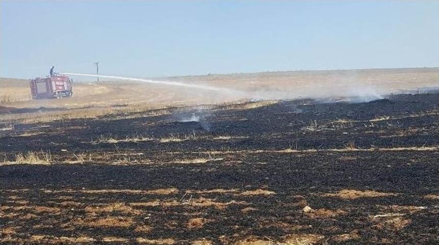 Kulu&rsquo;da Anız Yangını