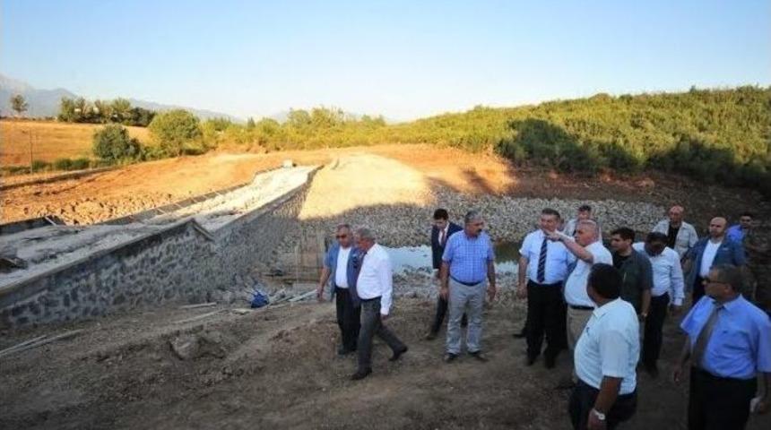 Vali Al, B&ouml;cekli G&ouml;letinde İnceleme Yaptı