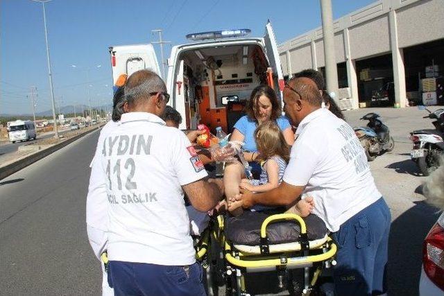 Didim’de Ambulans Kaza Yaptı