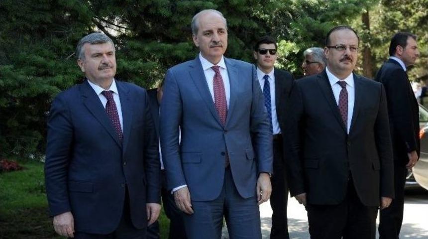 Başbakan Yardımcısı Kurtulmuş&rsquo;tan Başkan Aky&uuml;rek&rsquo;e Ziyaret