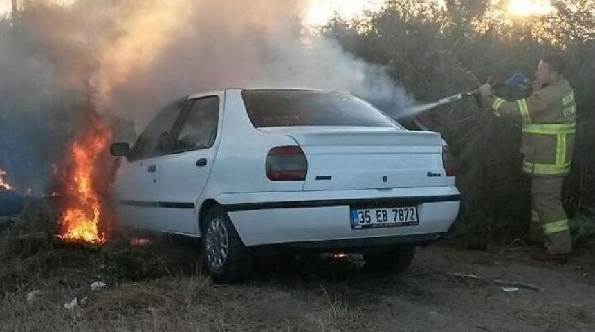 İki Ara&ccedil; Alevlere Teslim Oldu