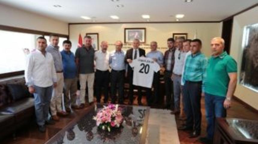 Denizlispor Yeni Y&ouml;netimi Başkan Zolan&rsquo;ı Ziyaret Etti