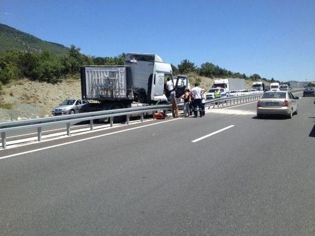 Tosya’da Trafik Kazası: 1 Yaralı