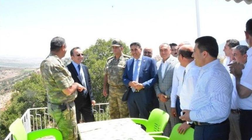 Vali &Ccedil;ataklı, &Ouml;merdede Yangın G&ouml;zetleme Kulesini Ziyaret Etti