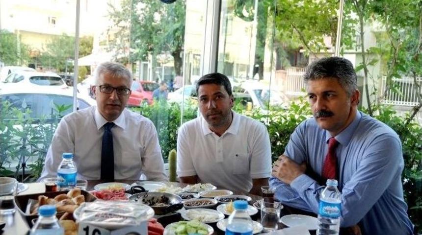 Başsavcı Solmaz Veda Ziyaretlerini S&uuml;rd&uuml;r&uuml;yor