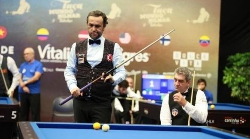 Bilardocu Savaş Bulut D&uuml;nya Kupasında