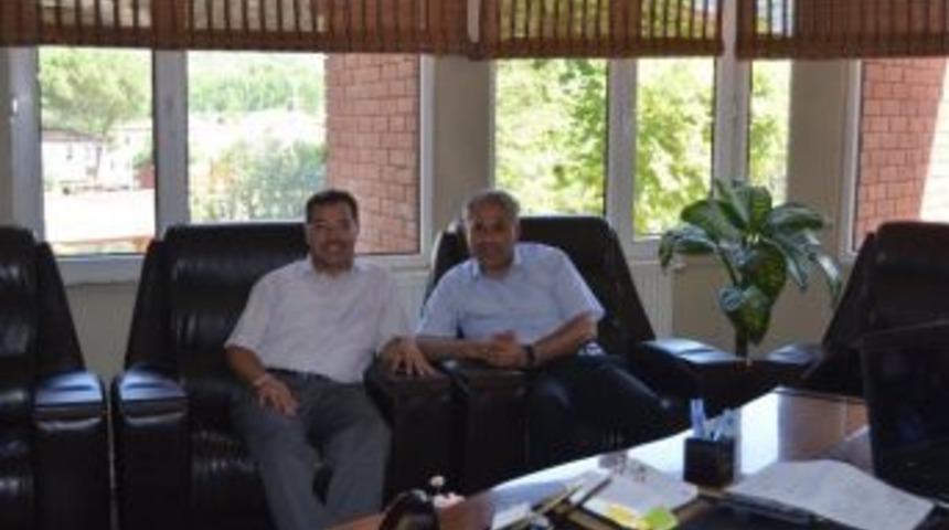 İl Milli Eğitim M&uuml;d&uuml;r&uuml; Altınkaynak&rsquo;tan Yaman&rsquo;a Veda Ziyareti