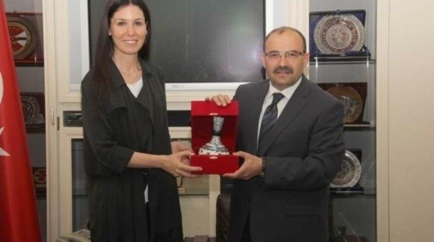 Samsun Milletvekili Karaaslan, Vali Ustaoğlu&rsquo;nu Ziyaret Etti