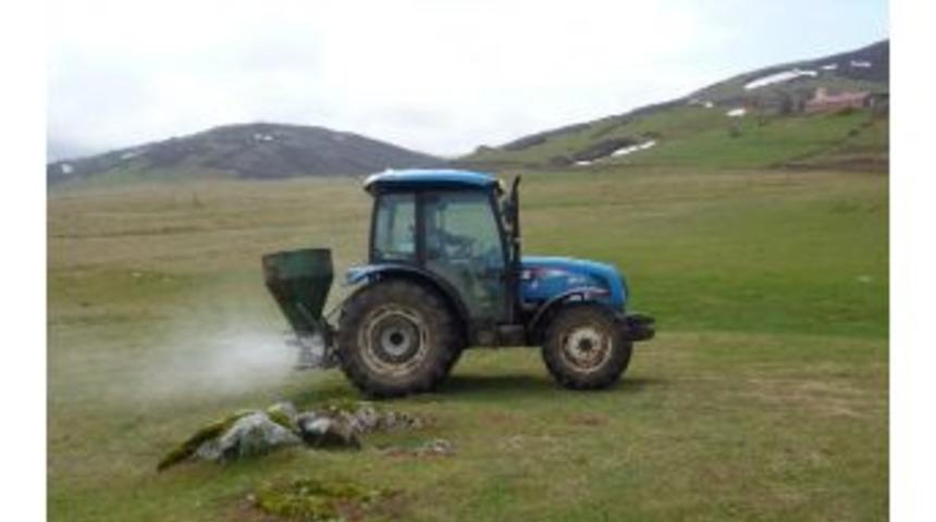 Ordu Yaylalarında Meralar Islah Ediliyor