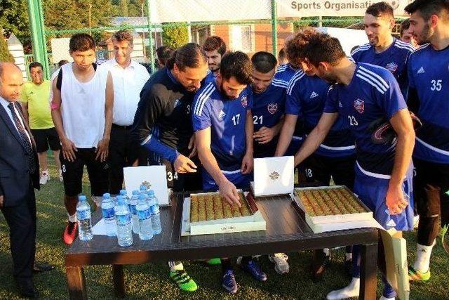 İl Protokolünden Karabükspor’a Moral Ziyareti