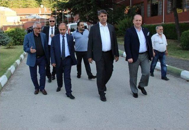 İl Protokolünden Karabükspor’a Moral Ziyareti