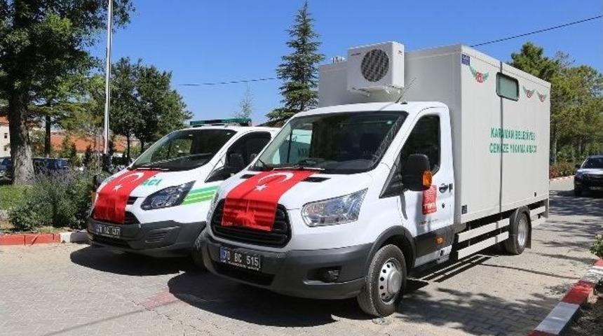 Karaman Belediyesinden Mezarlık D&uuml;zenlemesi