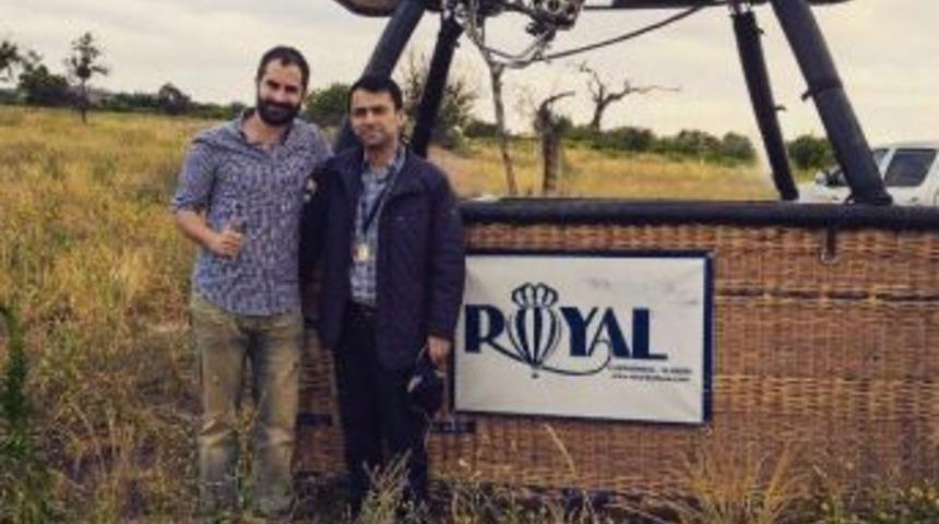 Vali Aktaş, Kapadokya&rsquo;da Balon Turuna Katıldı