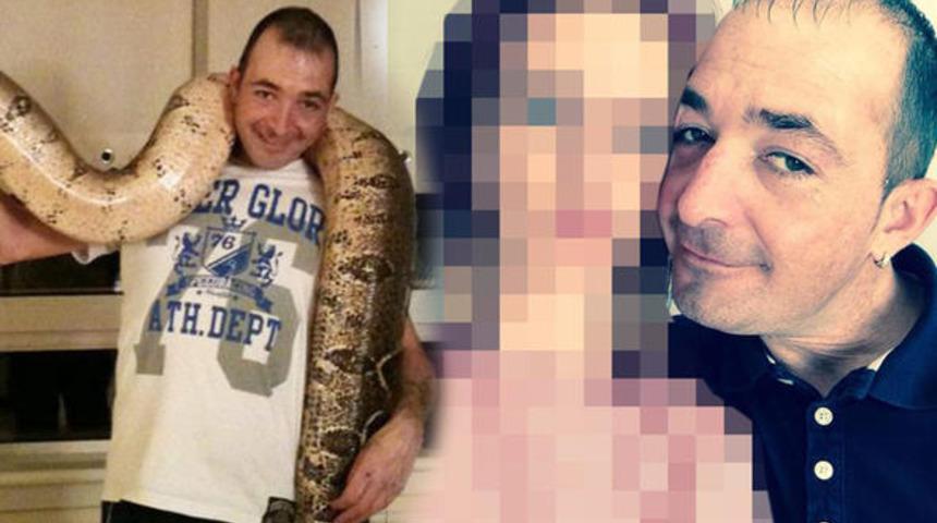 Boa yılanıyla tecavüz eden sapığa ağır ceza!