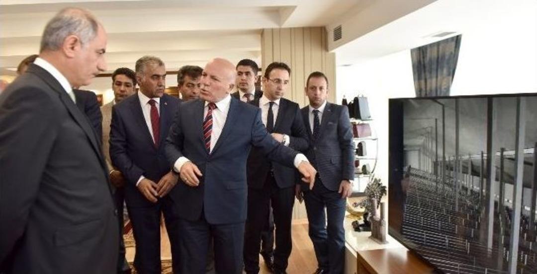 İ&ccedil;işleri Bakanı Ala Başkan Sekmen&rsquo;i Ziyaret Etti