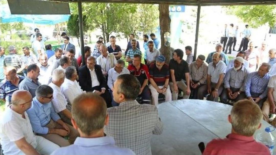 Başkan B&uuml;y&uuml;kkılı&ccedil;,kocatepe Mahallesini Ziyaret Etti