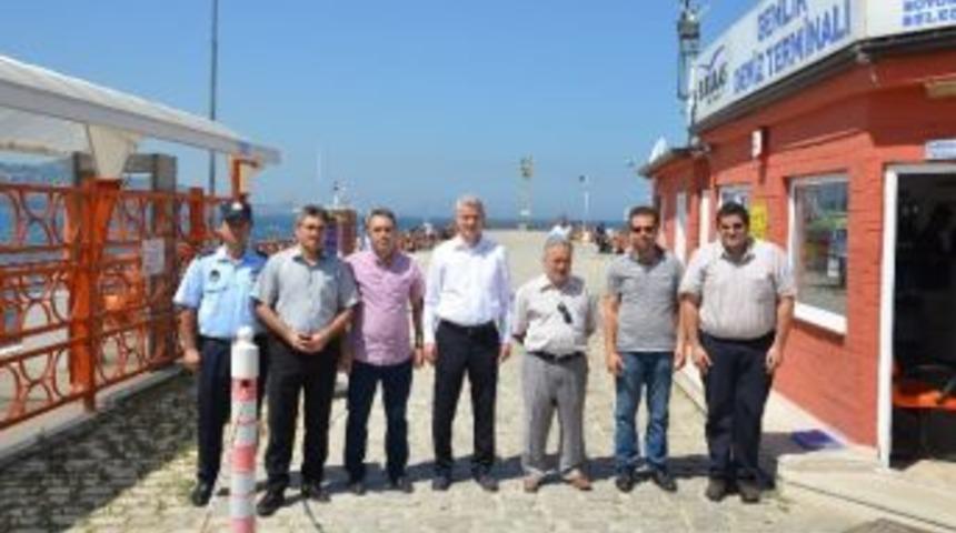 Gemlik İskelesi Bursa B&uuml;y&uuml;kşehir Belediyesine Devredildi