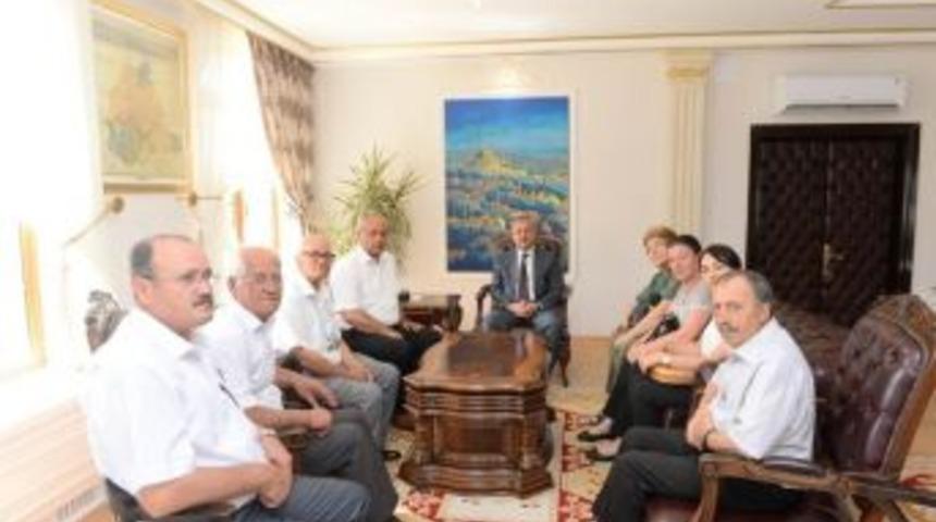 Şehit Aileleri Derneği&rsquo;nden Edirne Valisi &Ouml;zdemir&rsquo;e Ziyaret