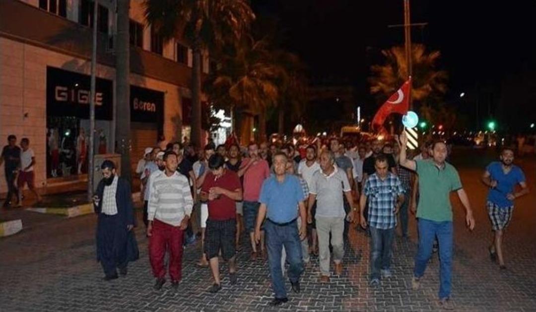 Ortaca&rsquo;da Darbe Girişimine Tepki