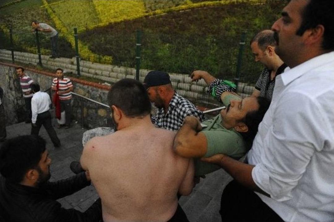 Boğaz K&ouml;pr&uuml;s&uuml;&rsquo;nde Tank Atışı