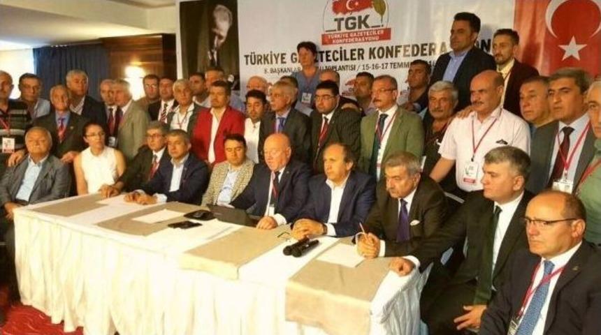 Tgk Başkanlar Konseyi&rsquo;nden Darbe Girişimine Kınama
