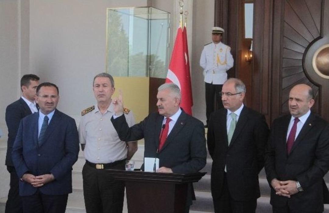 Başbakan Yıldırım&rsquo;dan 15 Temmuz&rsquo;daki Darbe Girişimine İlişkin A&ccedil;ıklama