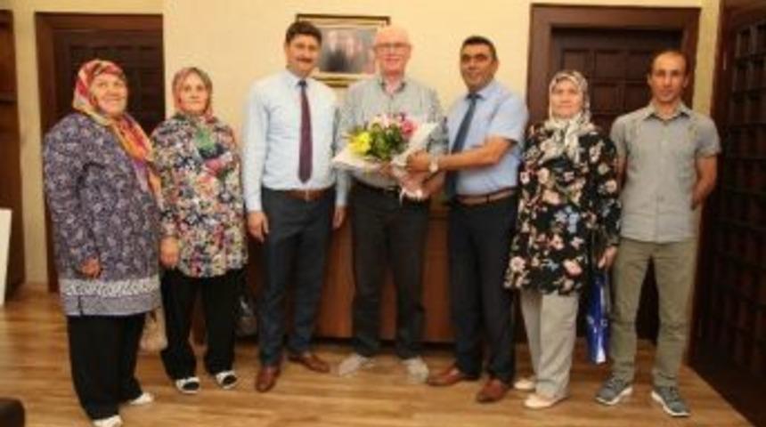 T&uuml;rkiye Harp Mal&uuml;l&uuml; Gaziler, Şehit, Dul Ve Yetimleri Derneği Başkan Kurt&rsquo;u Ziyaret Etti