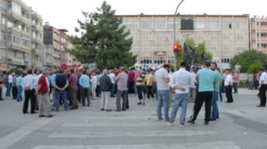 Burdur&rsquo;da Darbe Protestosu