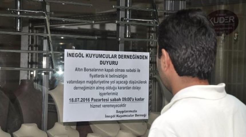 İneg&ouml;ll&uuml; Kuyumculardan &Ouml;rnek Davranış