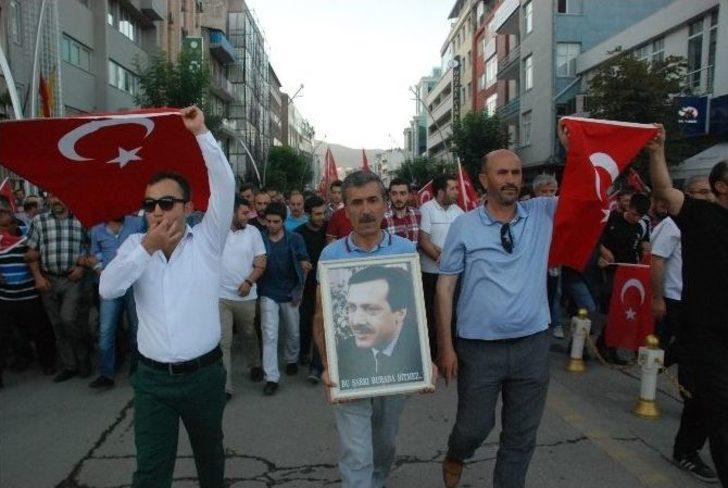 Tokat’ta Vatandaş Milli Birlik İçin Yürüdü G4