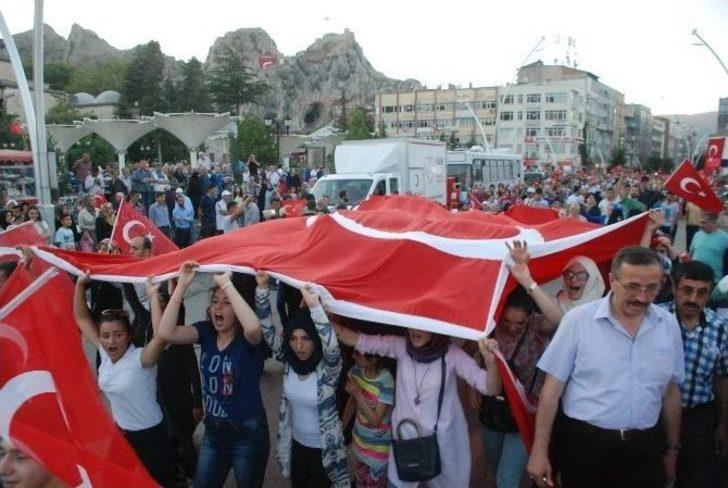 Tokat’ta Vatandaş Milli Birlik İçin Yürüdü G5