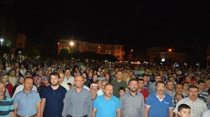 Korkuteli&rsquo;de Milli İrade Mitingi