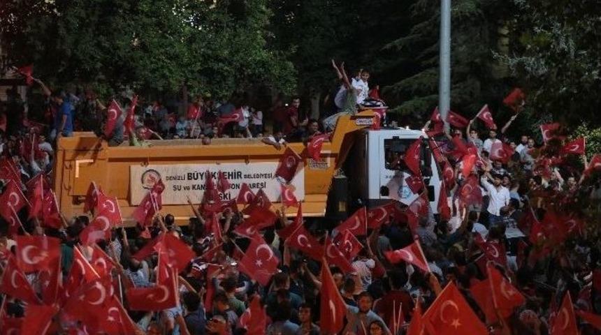 Denizli&rsquo;de Demokrasi N&ouml;beti Devam Ediyor