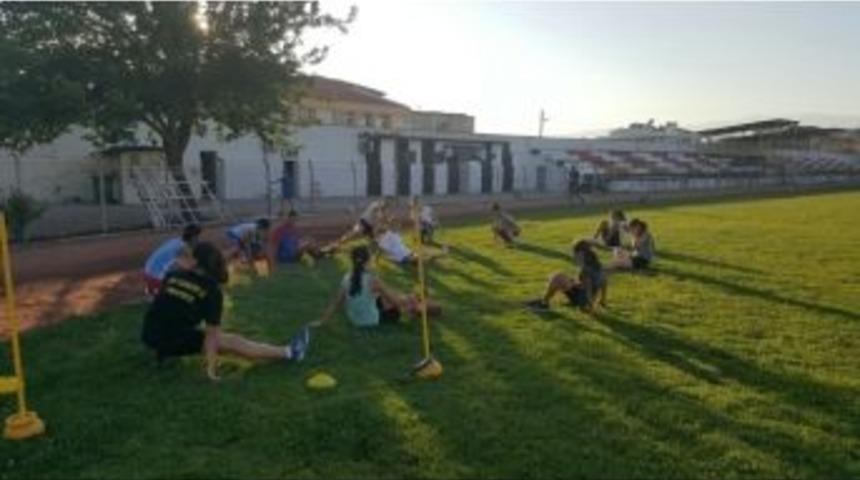 Burhaniye&rsquo;de Atletizm Kursu