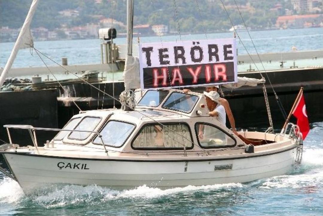 2 Bin 500 Tekne İstanbul Boğazı&rsquo;nda Ter&ouml;r&uuml; Lanetledi