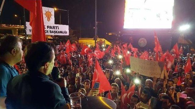 Tuzla Halkı, Sokaklarda Demokrasi Nöbeti Tuttu